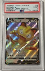 Meowth V - SWSH004 - SWSH Black Star Promos - PSA 9